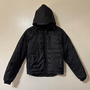 Canada Goose Black Lodge Hoody Packable Down Puffer Jacket Size Men’s S